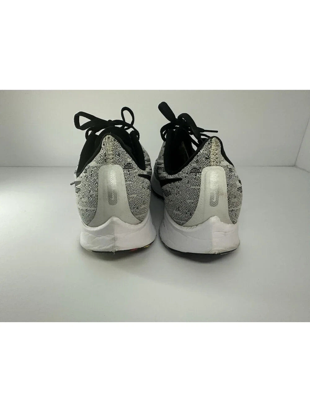 Nike Air Zoom Pegasus 36 AQ2203-104 White Black Purple Mesh Men's Sneaker